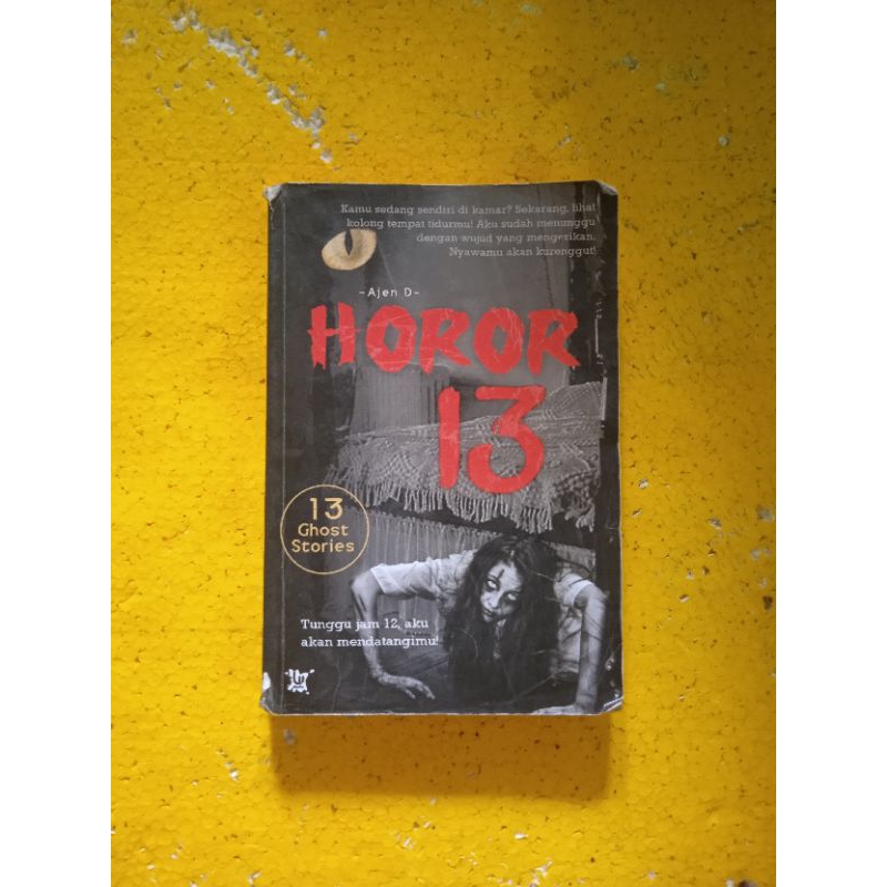 [Wahyu Media] Buku Novel : Horor 13 - Ajen D - Bekas - Original