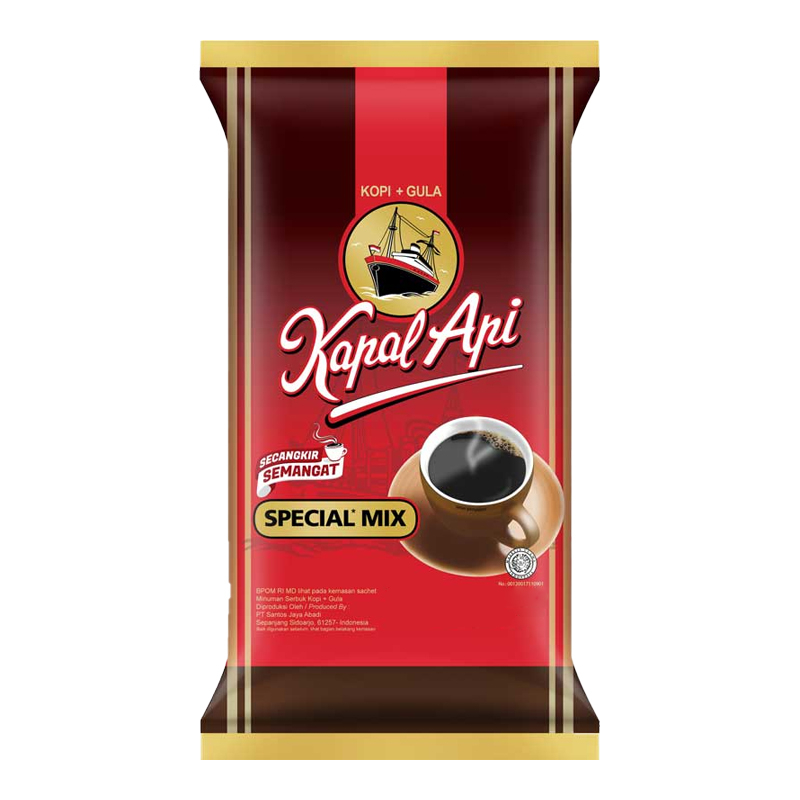 

Kapal Api Kopi Bubuk Instan Special Mix 10 x 23 g