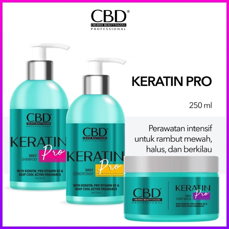 [TOSCA] CBD KERATIN PRO Shampoo &amp; Conditioner ,  Hair Mask , Hair Vitality Hair Serum Keratin Hair Treatment Series