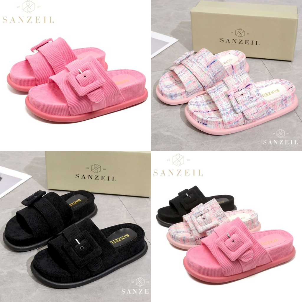 Sandal Slip Wanita GO8800 Sandal Flat Wanita Comfy Import