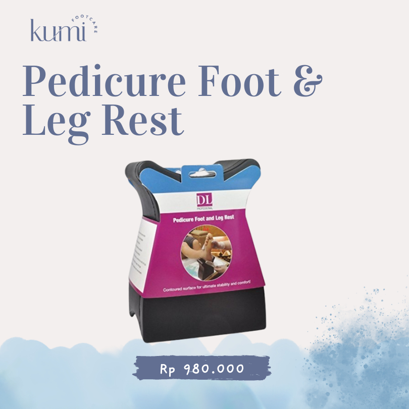 Kumi Foot and Leg Rest for Pedicure / Tatakan Kaki Pedicure Salon