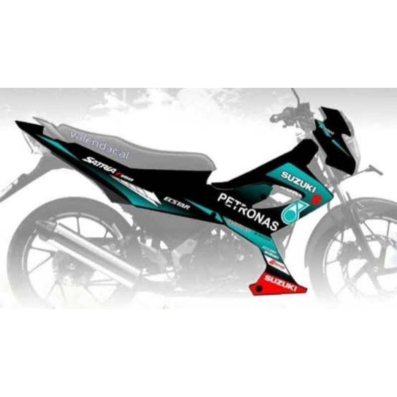 [Decal] Suzuki Satria FU petronas