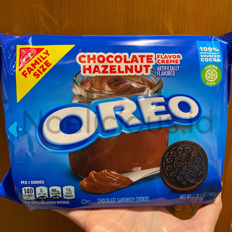 

[USA] READY STOCK! Oreo Family Size Chocolate Hazelnut