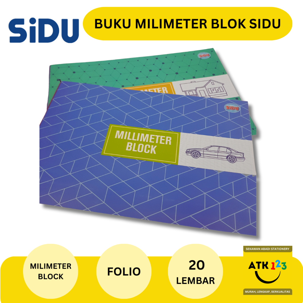 

Buku Milimeter Block / Milimeter Blok Sinar Dunia SIDU Folio F4