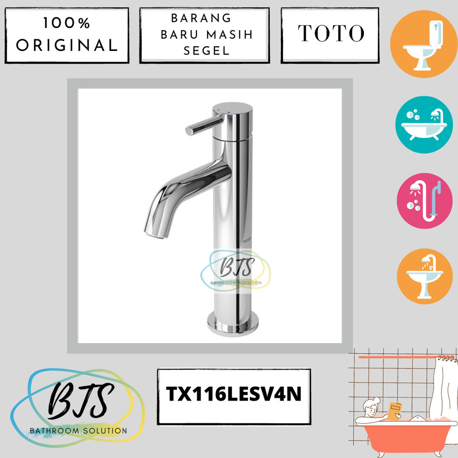 Kran wastafel TOTO TX116LRRN / TX 116 LRRN / TX 116LRRN / TX116 LRRN