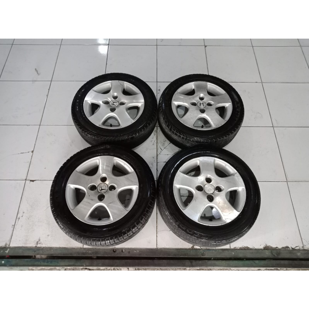 pelek copotan mobil honda city ring 14 ban 175 65 r14