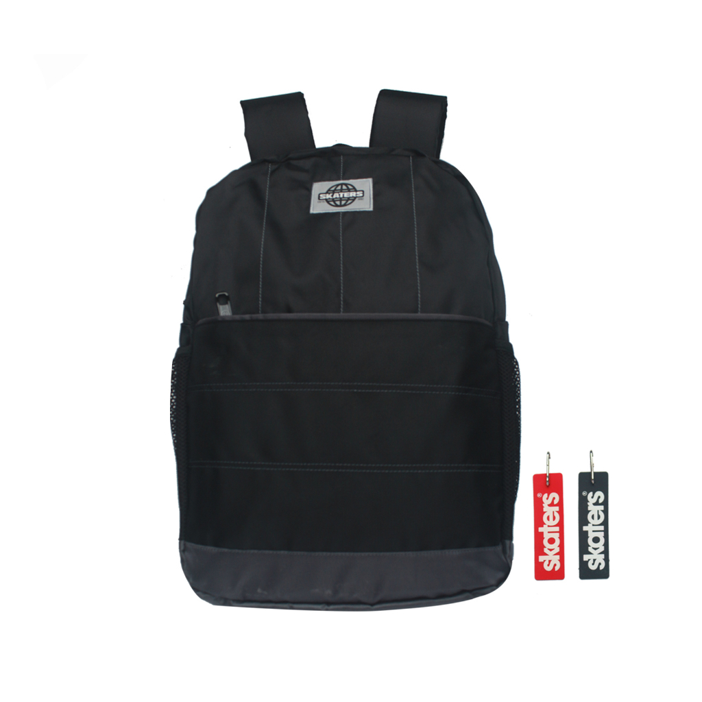 TAS BACKPACK SKATERS WE005 HITAM ABU