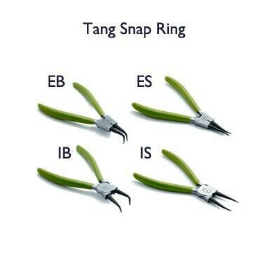 Tekiro SNAP RING PLIERS SET 4 PCS 7 inch TEKIRO TANG SNAP RING SET 4 PCS PL-SR1973