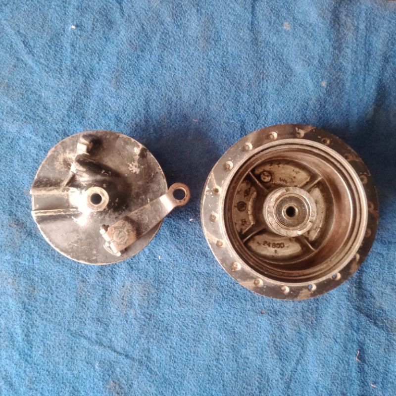 tromol depan yamaha alfa set