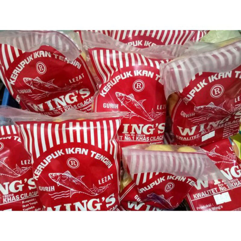 

KERUPUK TENGIRI WINGS 200 GRAM