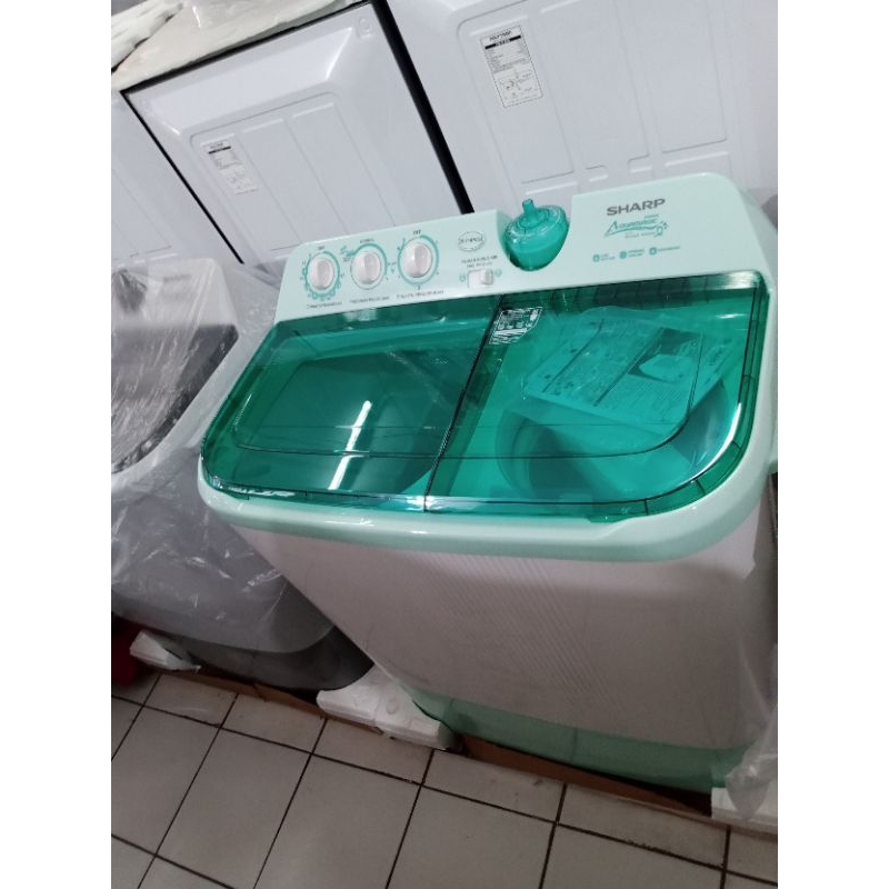 MESIN CUCI SHARP EST 1070 10 KG MANUAL 2 TABUNG
