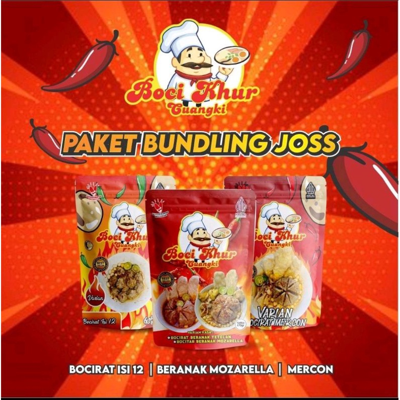 

Paket Bundling Joss ( Beranak moza,mercon,isi12 )