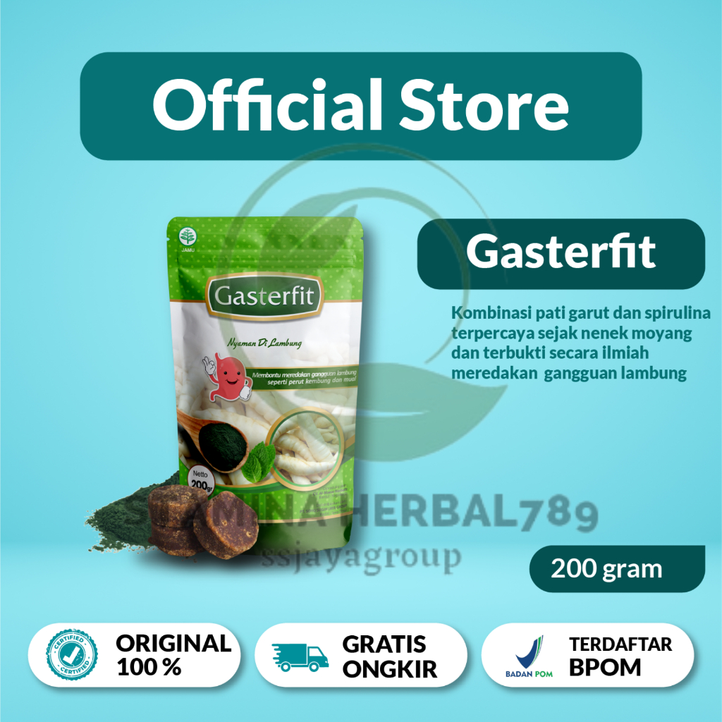 GASTERFIT ASLI PATI GARUT AMPUH ATASI MAAG DAN ASAM LAMBUNG / BPOM