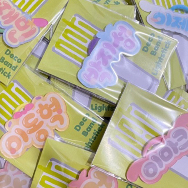 Aksesoris Deco band Lightstick NCT
