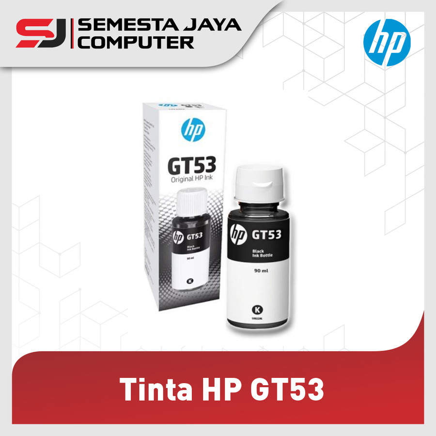 Tinta Catridge ORIGINAL HP Tank 115 315 415 6510 Dll | HP GT53 BLACK