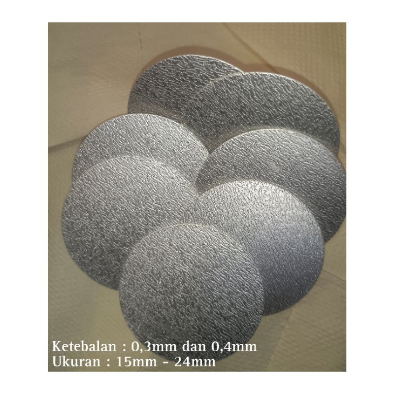 Segel Seal Alumunium Foil untuk Botol Kaca/Segel Botol Kaca/Bottle glass Alumunium Foil Seal