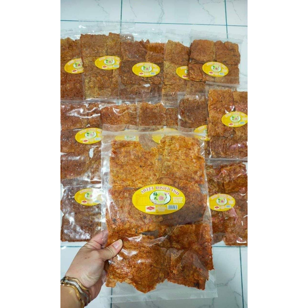 SATAY JELLY FISH IMPORT HALAL/SNACK IKAN - SWEET ROSTED FISH