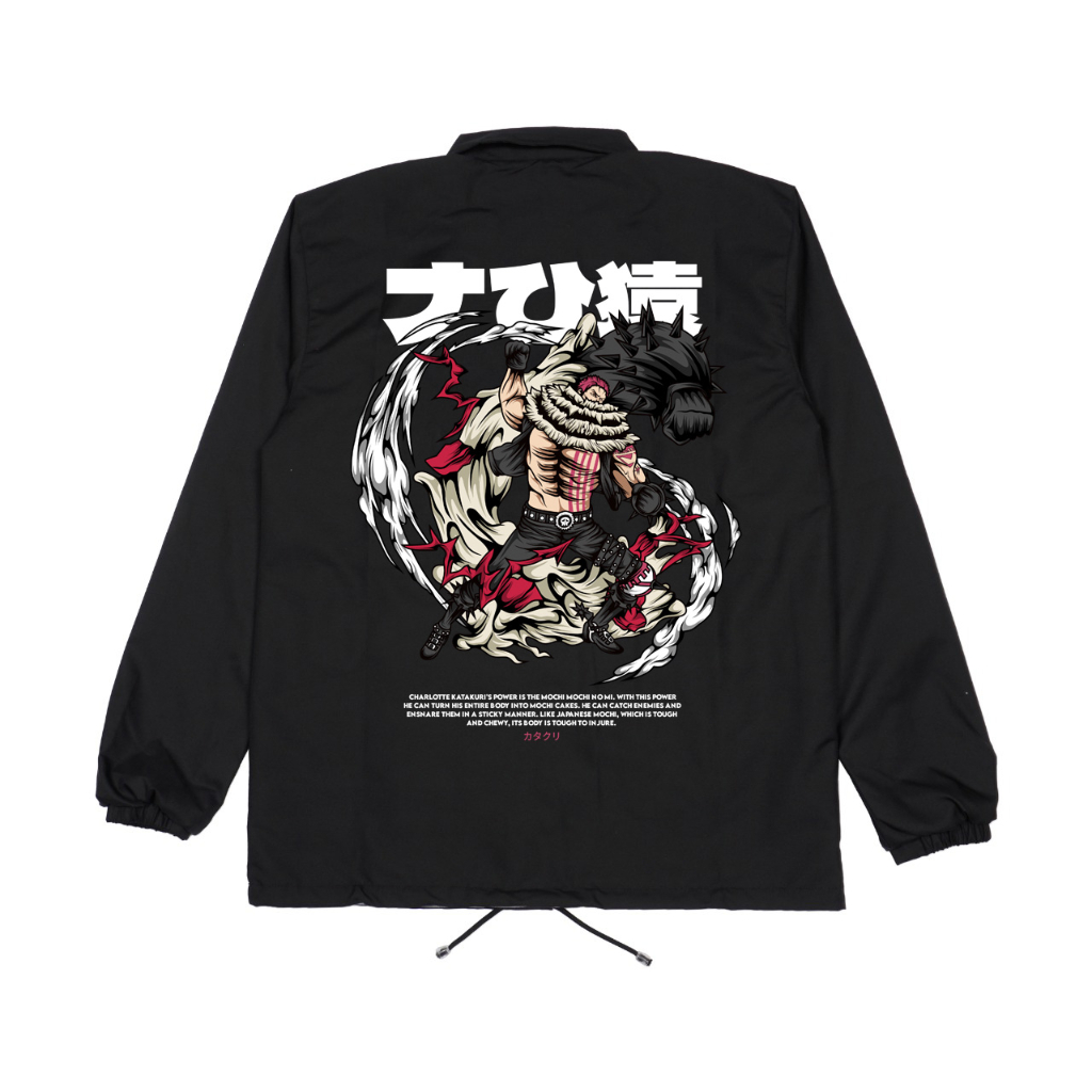 Afterrisen Jaket Coach Anime One Piece Katakuri