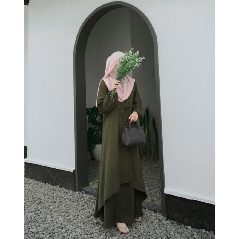 Raina dress ori Azmiza zaitun S