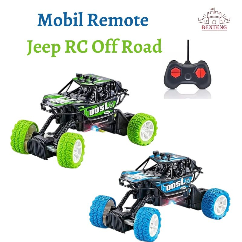 MJE-Mainan Mobil Jeep Remote Control Boost Offroad Mainan Anak