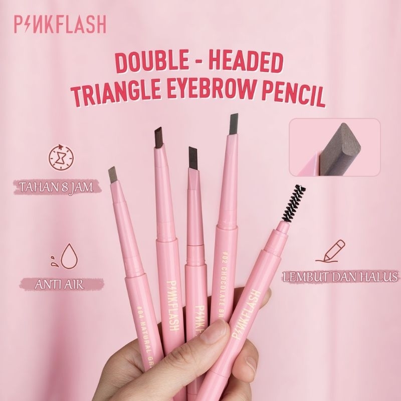 PINKFLASH Waterproof Auto Eyebrow Pencil Matic