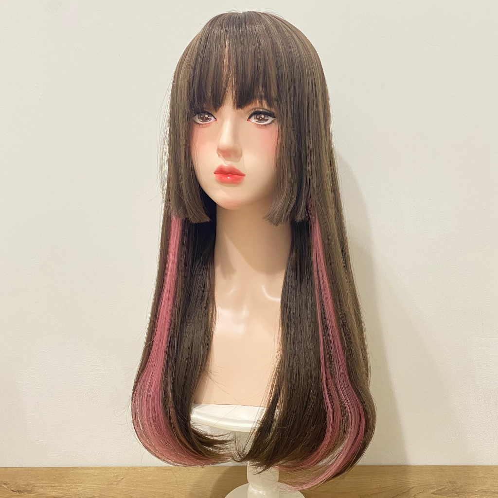 CH0896 full wig korean style hime cut 60-65 cm