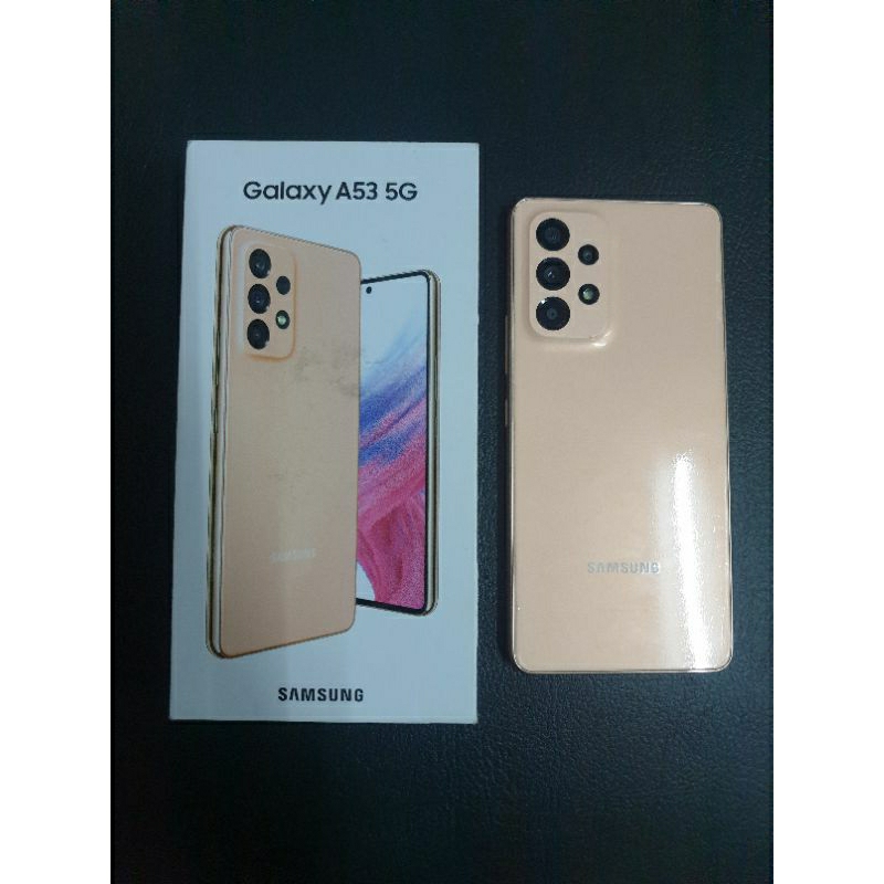 HP Samsung Galaxy A53 5G 8GB / 128GB Awesome Peach Color Edition Handphone Pemakaian Pribadi