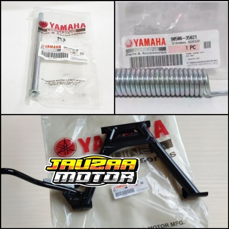 Standar Tengah dua Freego Free go satu set Original yamaha B5D-F7111-00