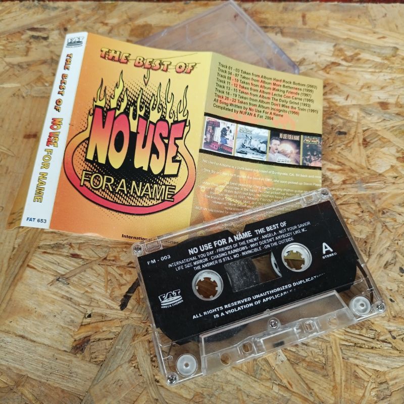 Kaset Pita No Use For Name - The Best Of