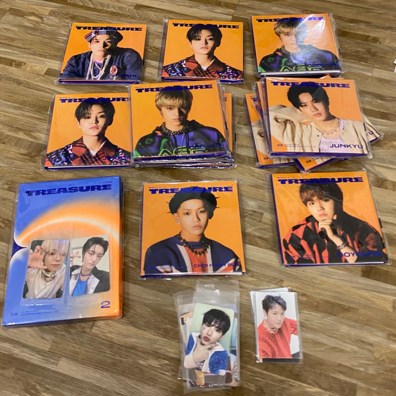 [READY STOCK] ALBUM TREASURE HELLO PHOTOBOOK DAN DIGIPACK VERSION WEB KTOWN4U DAN WEVERSE