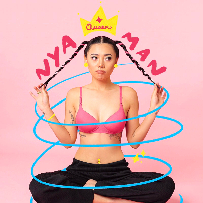 (1 SET) Wireless Bra Tanpa Kawat & Celana Dalam Panties Kira x Wendy Walters