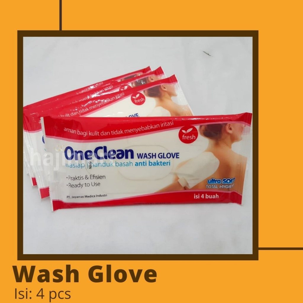 One Clean Wash Glove/ Waslap/ Handuk Basah