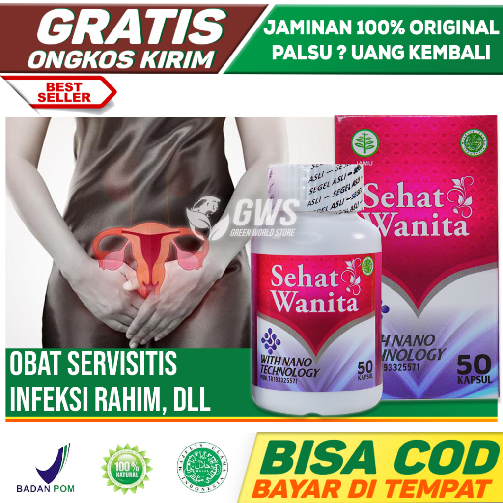 Obat Servisitis Mulut Rahim Luka - Radang Vagina - Infeksi Leher Rahim - Peradangan Leher Rahim - Sa