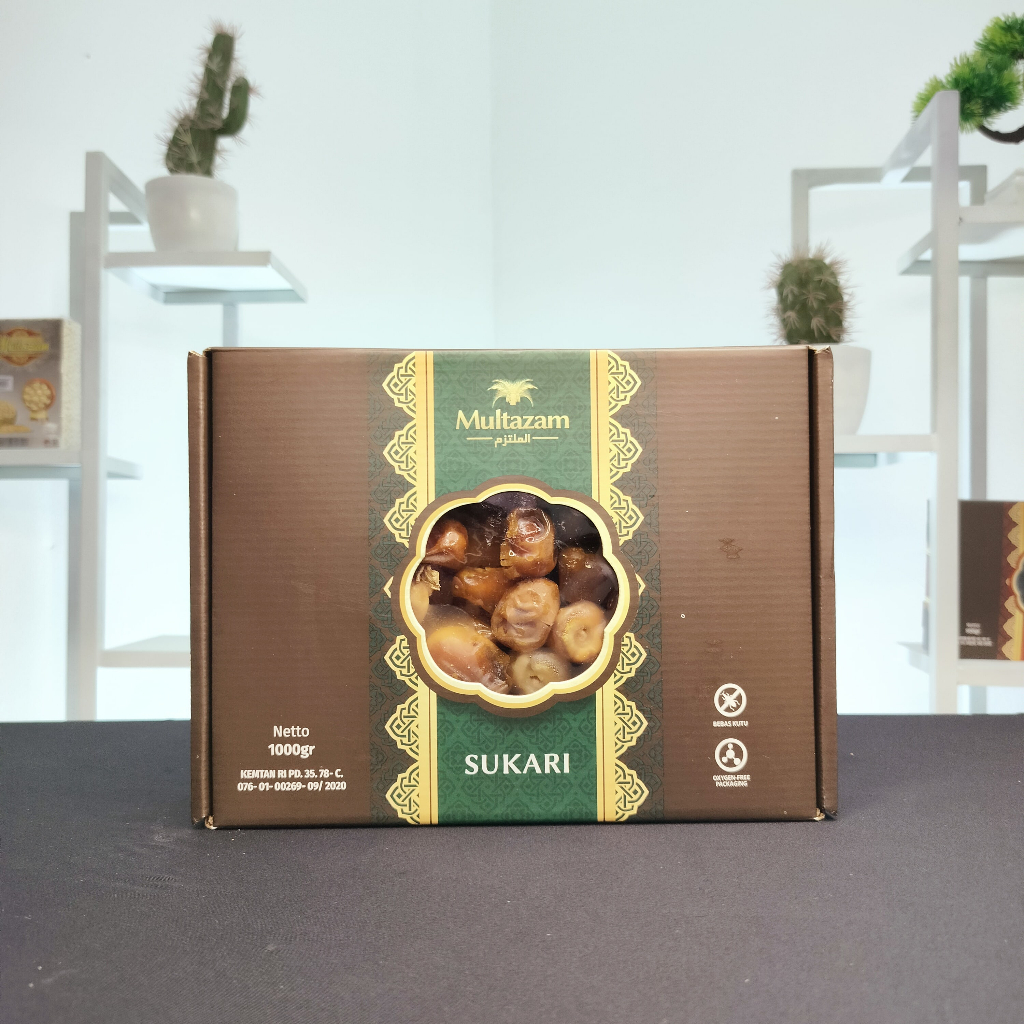 KURMA SUKARI MULTAZAM KURMA SUKARI ASLI KURMA SUKARI 1000gr Kurma Sukari Basah Dus 1 Kg Oleh Oleh