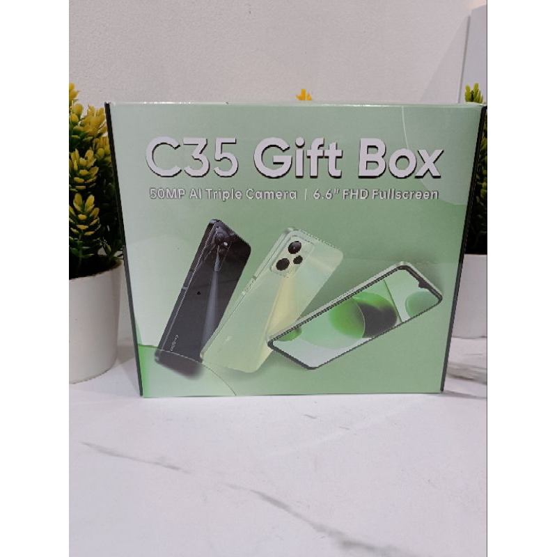 SPECIAL GIFT BOX REALME C35 ORIGINAL Softcase Realme C35 Headset