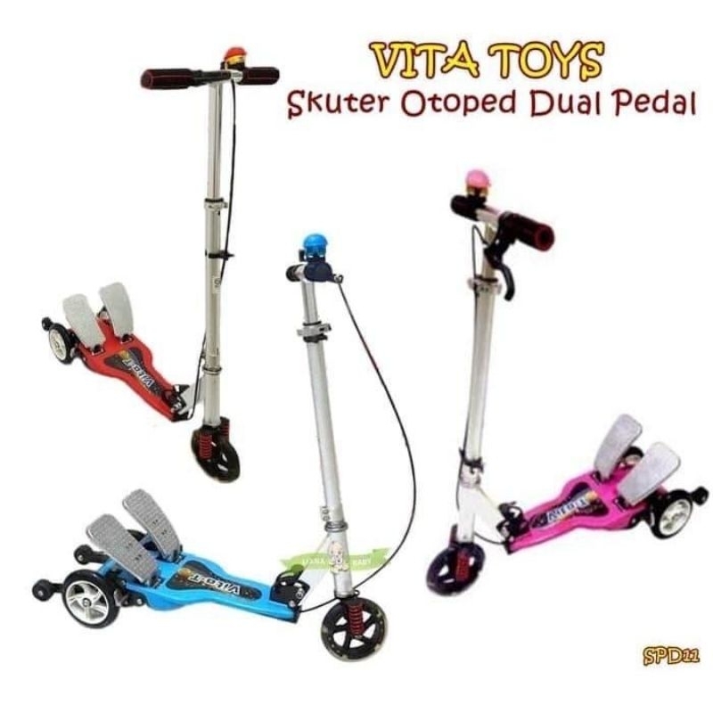 Skuter Injak Dual- Pedal Vita-T & RMB Element