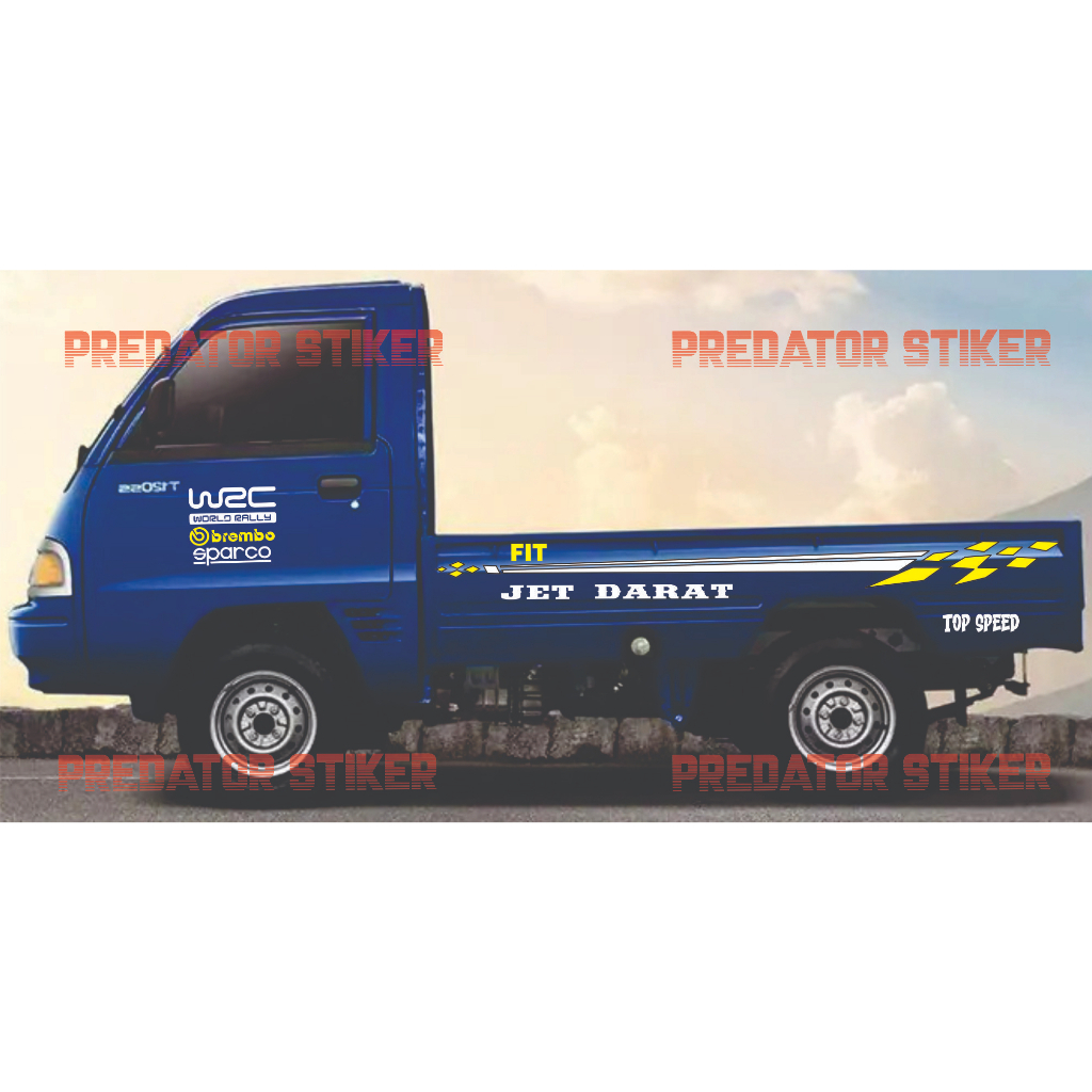 [COD] STIKER CUTTING MOBIL TSS CARRY FUTURA BODY MOBIL BISA CUSTOM NAMA