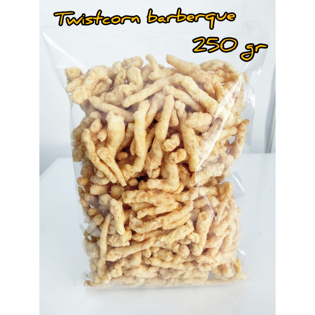 

.250g Twist Corn BBQ - Cemilan Enak & Renyah (ds bgr)