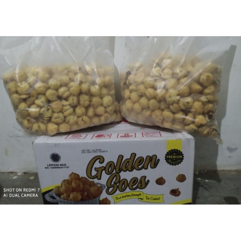 

soes kering coklat / golden soes