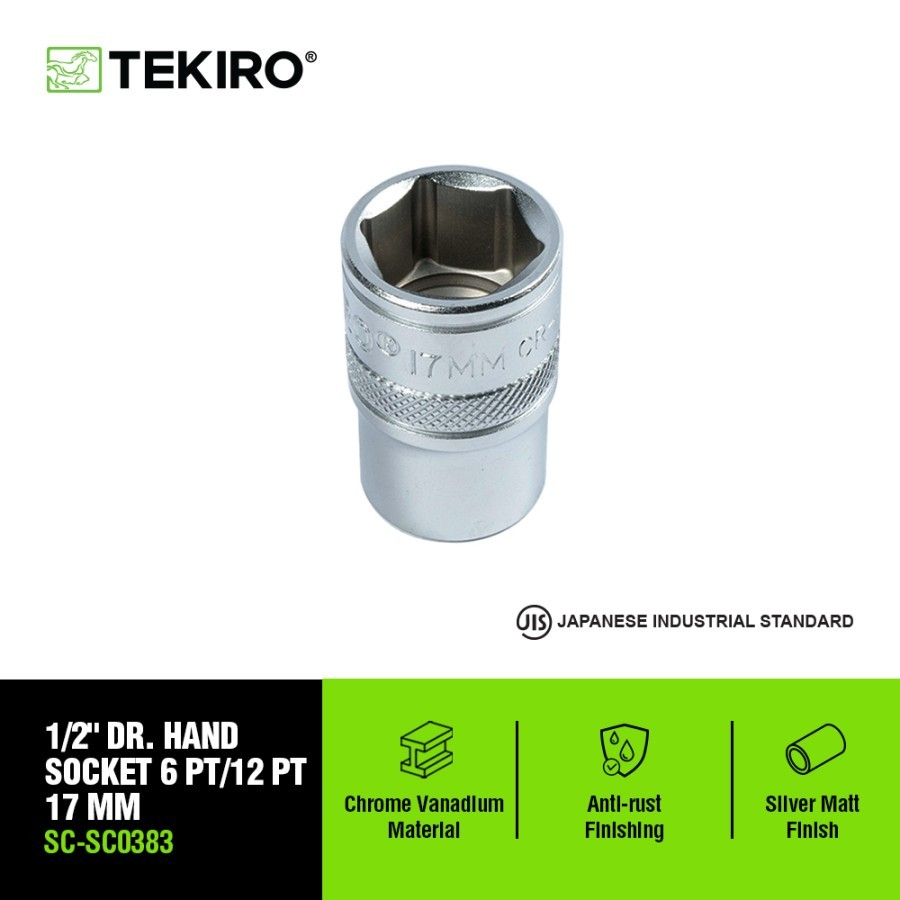 Mata Kunci Shock Tekiro 1/2" 6PT Mata Sock Sok Tekiro / Anak Sok