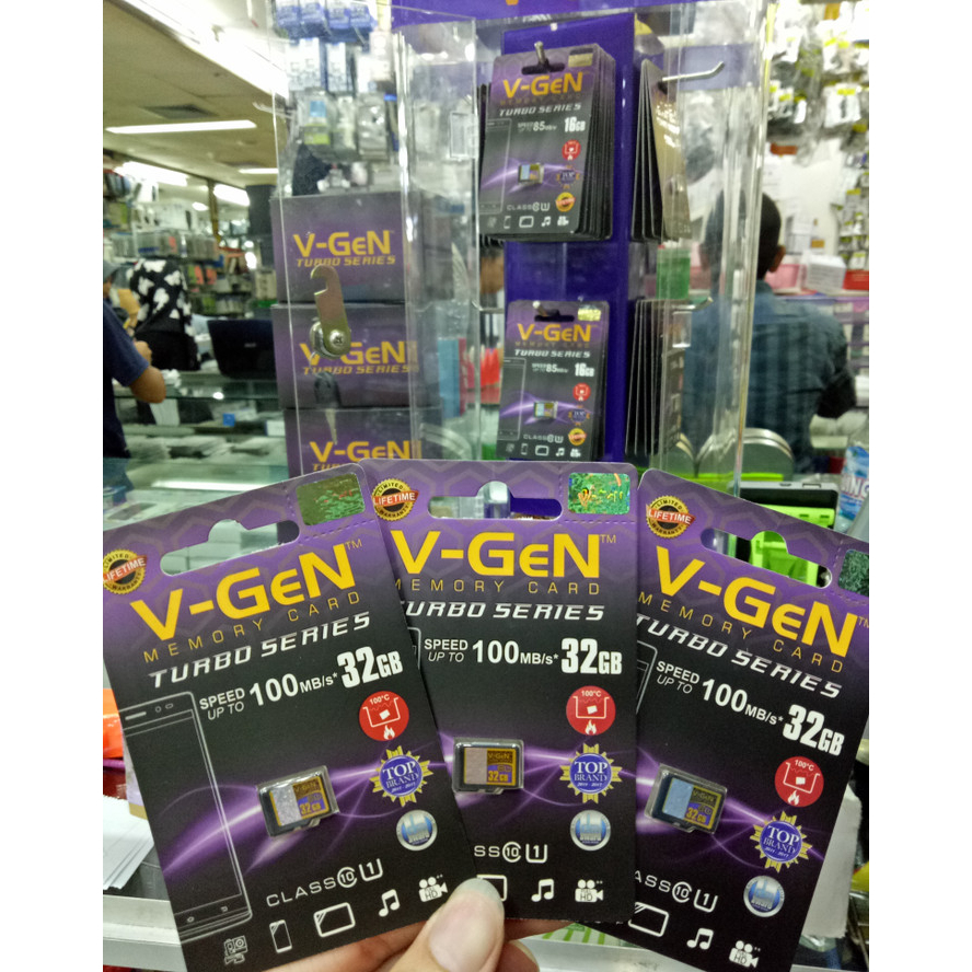 Memory Card VGEN Micro SD Card V-GEN Original Class10 Turbo Class10