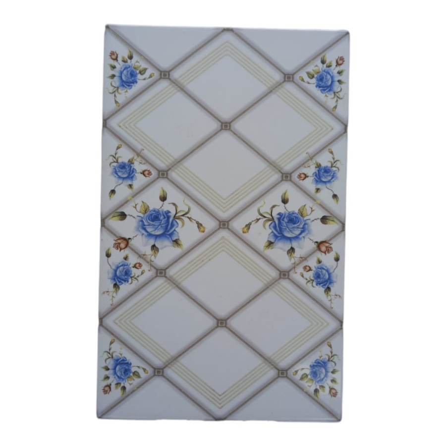 Keramik dinding kamar mandi, dapur 25x40 Indocer Chuan bluish Kw 3