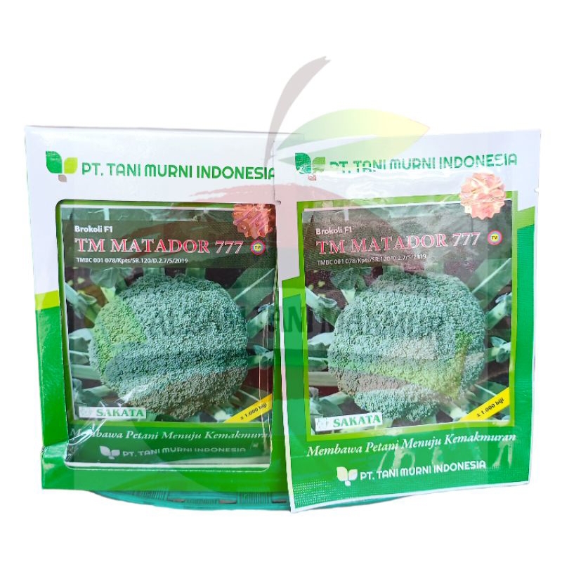 Benih Brokoli TM MATADOR 777 F1 isi 1.000 Biji TANI MURNI