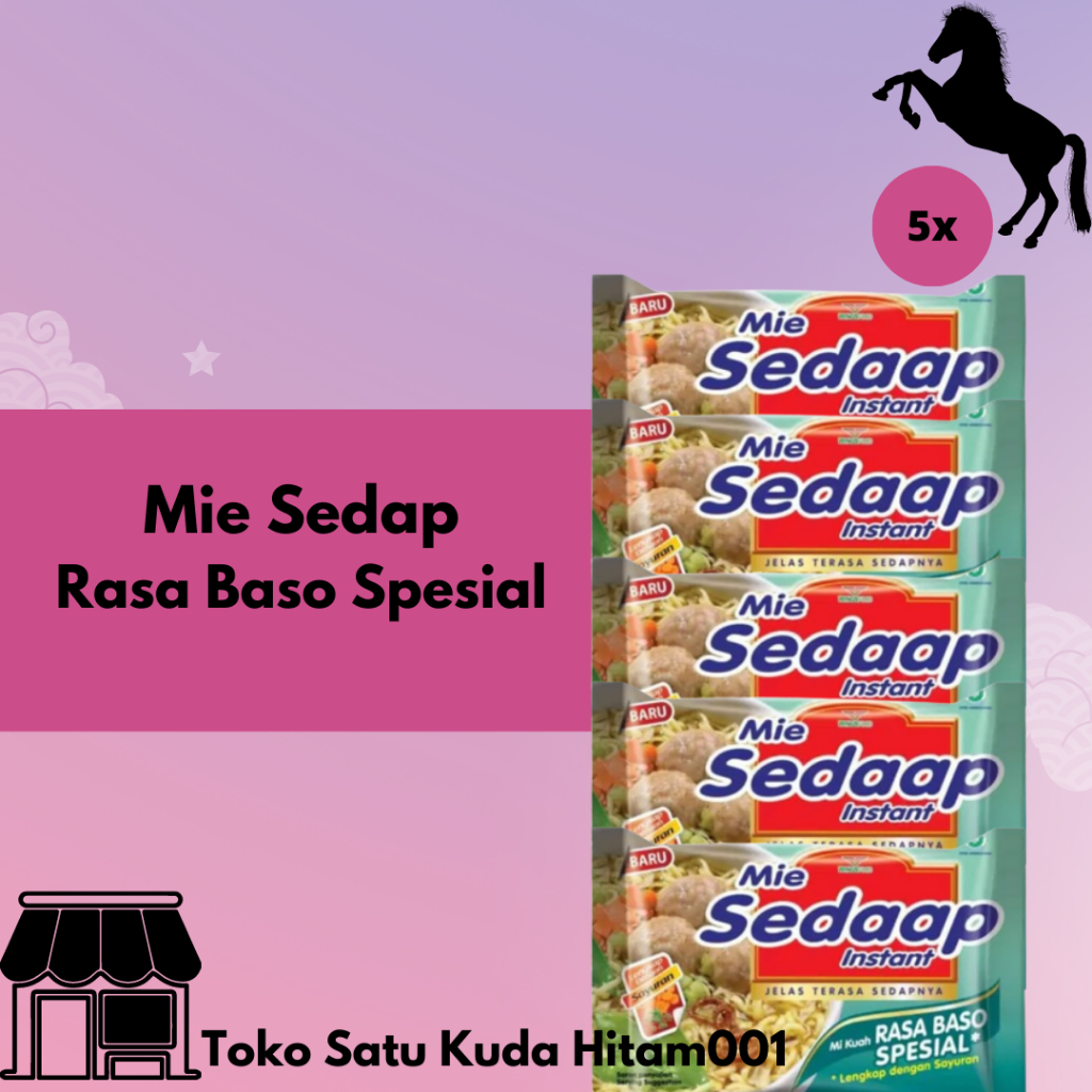

Mie Sedap Rasa Baso Spesial isi 5X