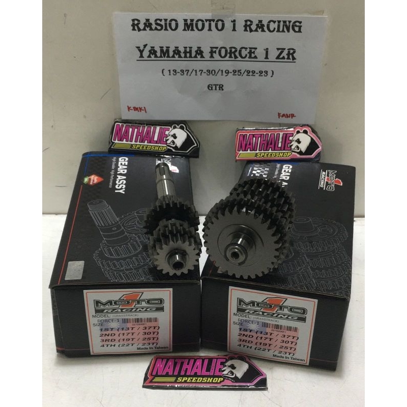 RASIO / RATIO MOTO 1 YAMAHA FORCE 1 ZR/FIZR (13-37/17-30/19-25/22-23) - GTR