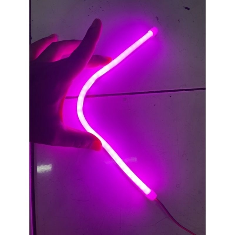 LAMPU LED ALIS FLEKSIBEL NEON 30 CM NYALA DIAM  ALIS NEON 30 CM DIAM