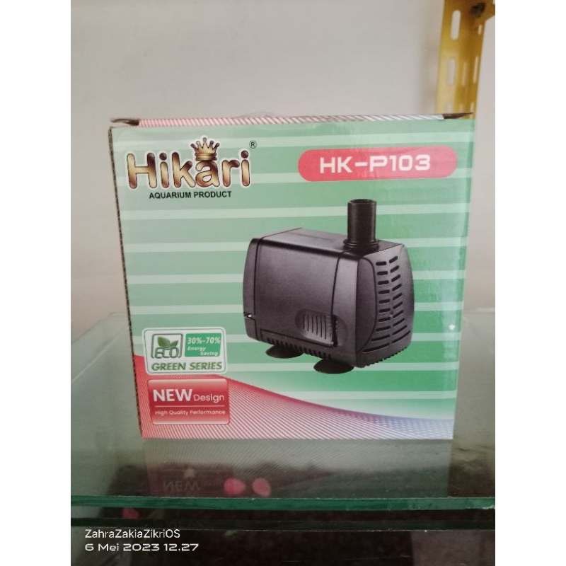 Mesin pompa aquarium Hikari 103