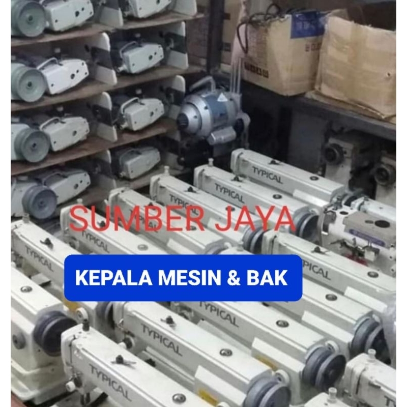 mesin jahit TYPICAL second dgn semua baru pasang bagus