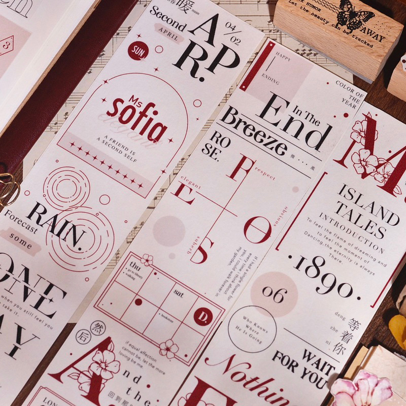 

Little White Dream PET Tape