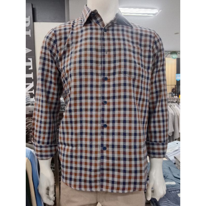 PLATINI // kemeja flanel lengan panjang//